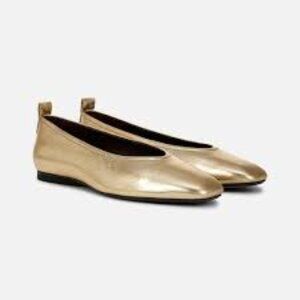 27 Edit Naturalizer Pair of Women's Carla Ballet Flats Dark Gold New In Box Size